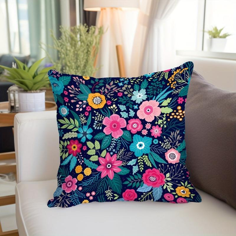 Tropical Satin Pillowcase For Hair And Skin Protector
