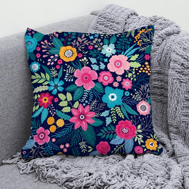 Tropical Satin Pillowcase For Hair And Skin Protector