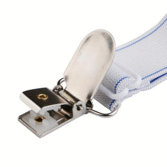4pcs Non Slip Bed Sheet Clips Adjustable Fastener Belts for Secure Holding
