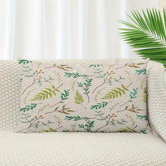 Small Fresh Leaf Throw Pillow Covers