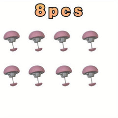 16pcs Mushroom Pattern Quilt Fixers Bed Sheet Quilt Anti-slip Buckles