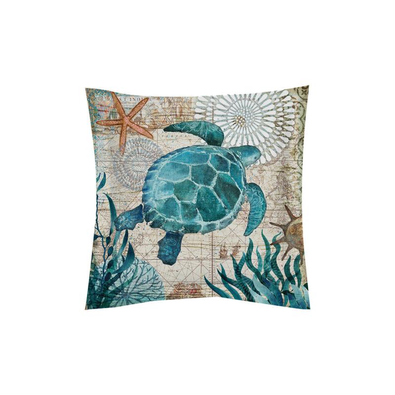 Soft Turtle Pattern Duvet Cover Set - 3pcs