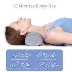 Neck Pillow for Spine Alignment & Pain Relief