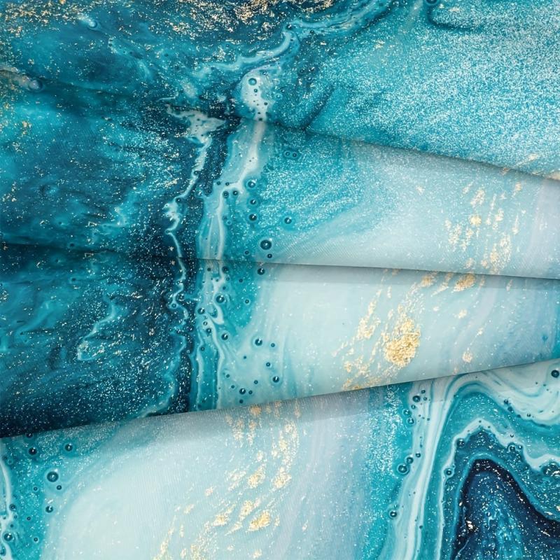 3pc Abstract Marble Duvet Cover Set - Bedroom & Guest Room