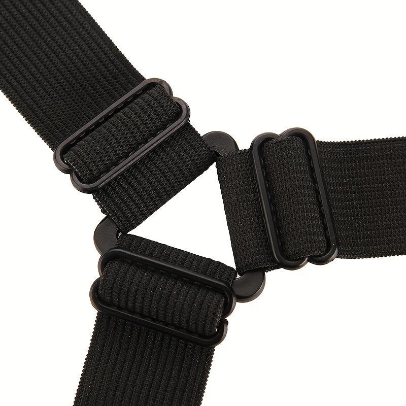 4pcs Extendable Quilt Fixers Adjustable Elastic Metal Clip Fasteners