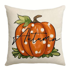 4pcs Hello Pumpkin Fall Throw Pillow Covers 18x18