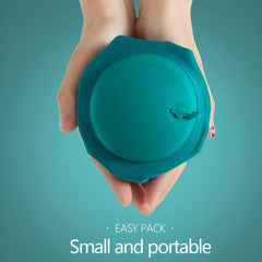 Soft U Shaped Travel Pillow for Neck Support, Foldable & Portable