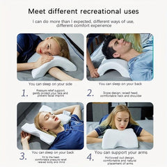 Arm Pillow Cuddle Neck Cervical Pillow Memory Foam Slow Rebound Pressure Pillow