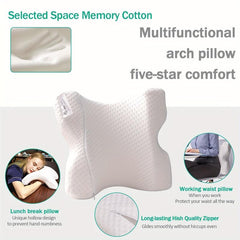 Arm Pillow Cuddle Neck Cervical Pillow Memory Foam Slow Rebound Pressure Pillow