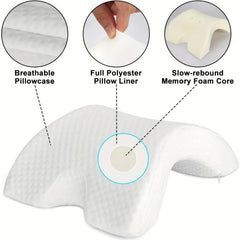 Arm Pillow Cuddle Neck Cervical Pillow Memory Foam Slow Rebound Pressure Pillow