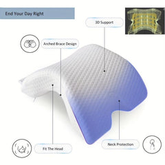 Arm Pillow Cuddle Neck Cervical Pillow Memory Foam Slow Rebound Pressure Pillow