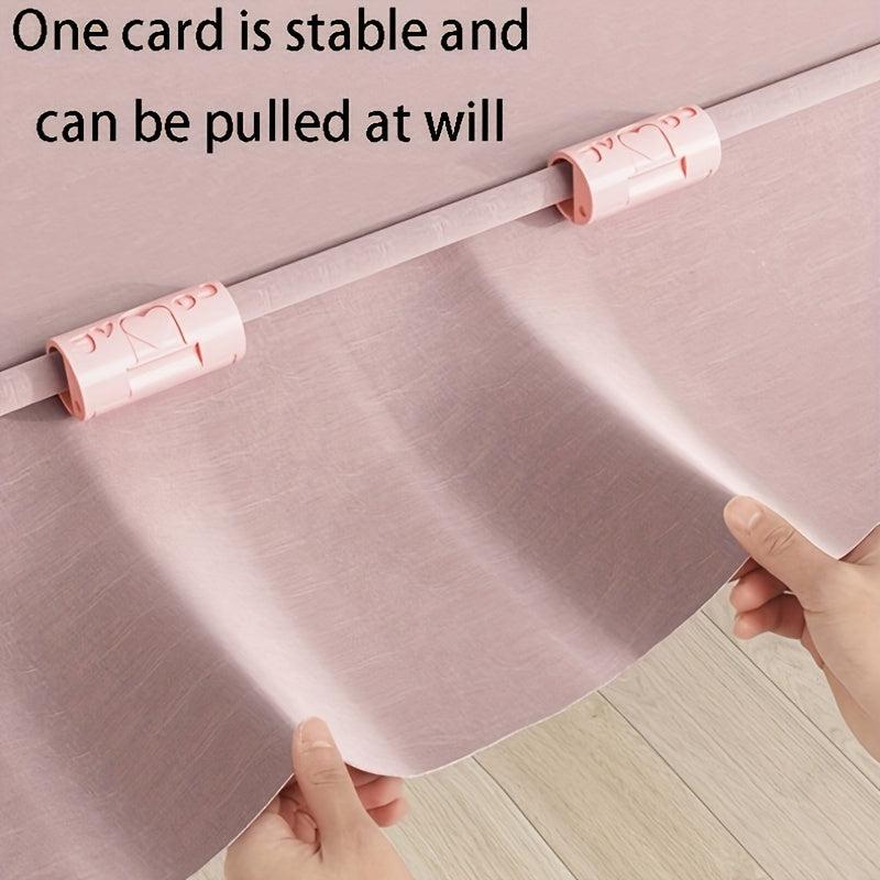10pcs Anti-slip Bed Sheet Holder Clip Set