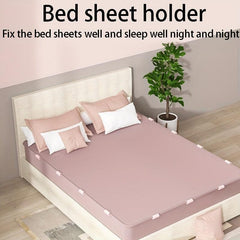10pcs Anti-slip Bed Sheet Holder Clip Set
