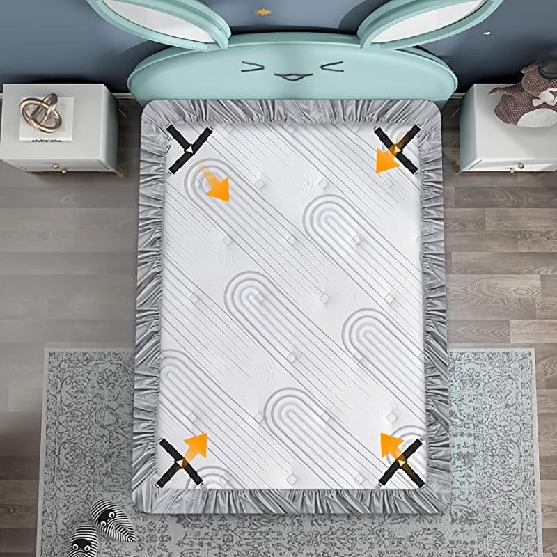 4pcs Bed Sheet Holders Straps Sheet Keepers Bed Sheet Clips Adjustable Triangle