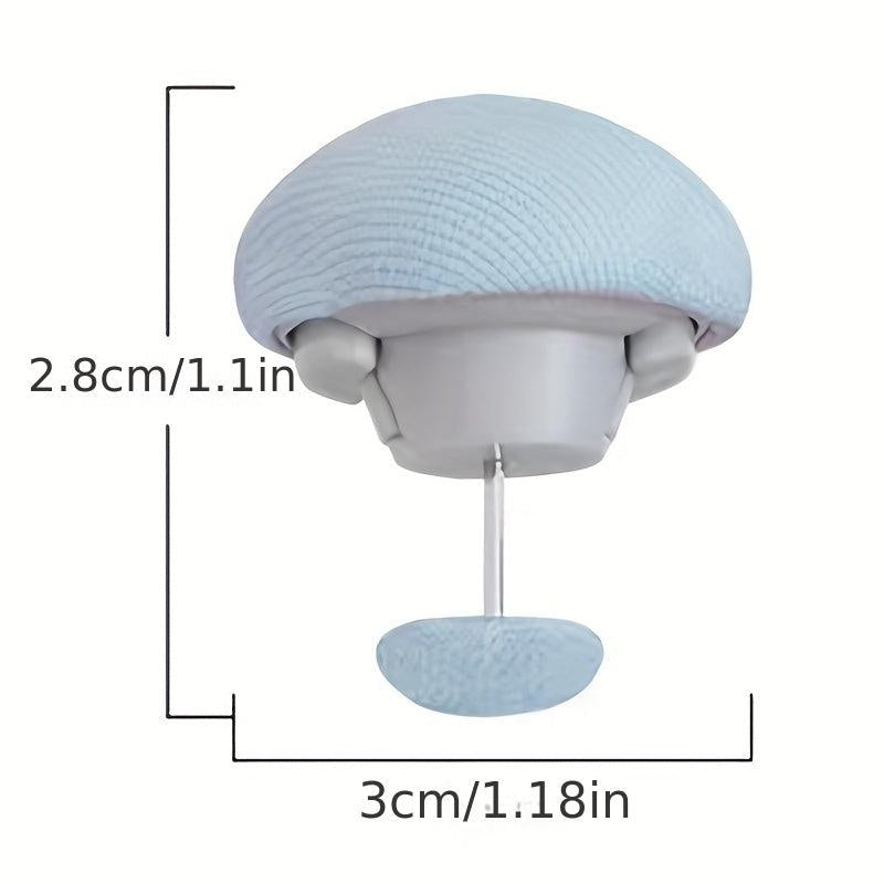 4pcs Mushroom Pattern Quilt Fixer Anti-run Quilt Cover Buckle