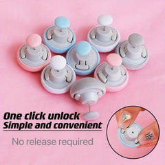 4pcs Mushroom Pattern Quilt Fixer Anti-run Quilt Cover Buckle