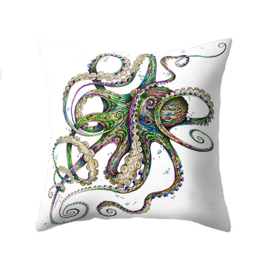 Octopus Print Pillow Cases 17x32in Cushion Cover For Sofa, Home Decor