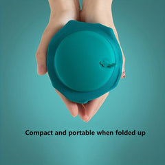 Inflatable U Shaped Travel Pillow with Pressing Function