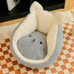 Soft Plush Cartoon Animal Sofa Seat for Babies and Adults