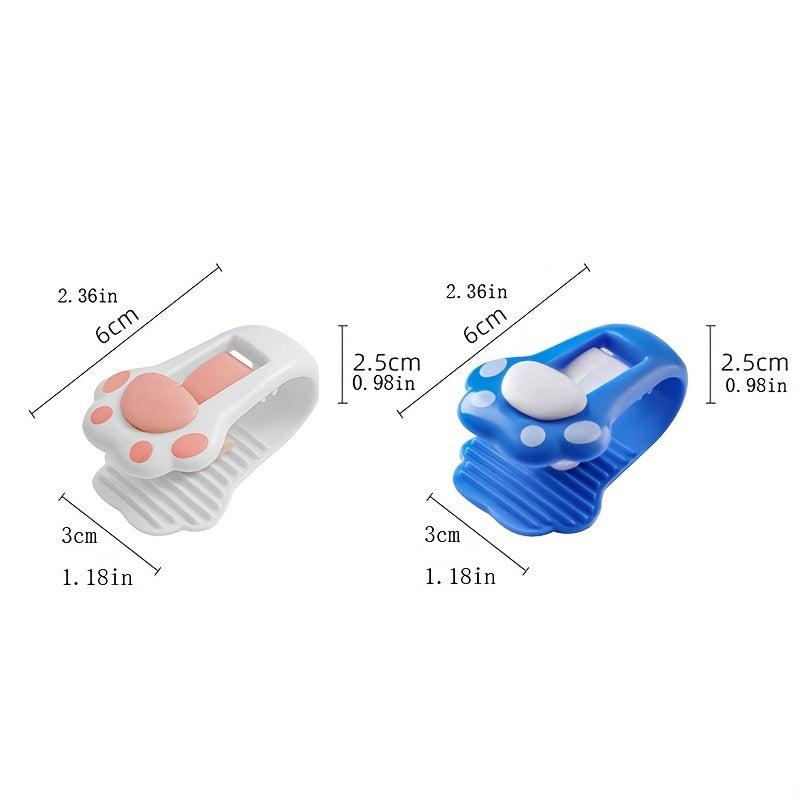 4pcs Cat Paw Bed Sheet Fixer Anti-slip Blanket Buckle