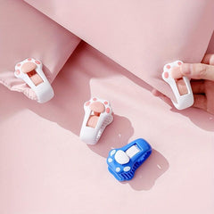 4pcs Cat Paw Bed Sheet Fixer Anti-slip Blanket Buckle