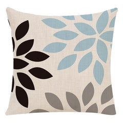 Nordic Style Geometry Linen Pillow Case Sofa Cushion