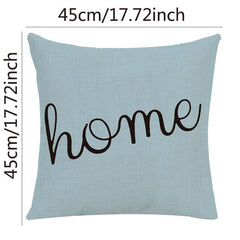 Nordic Style Geometry Linen Pillow Case Sofa Cushion