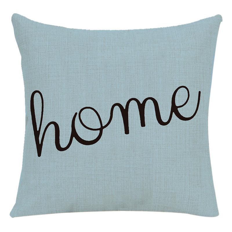 Nordic Style Geometry Linen Pillow Case Sofa Cushion