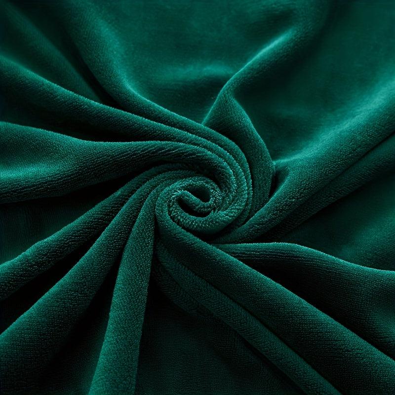 Soft Fleece Fitted Sheet for Bedroom and Hotel, Dustproof, Hypoallergenic