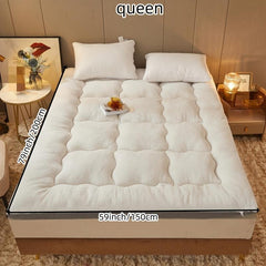 Lamb Wool Mattress Thickening to Keep Warm Three-dimensional Quilting Process