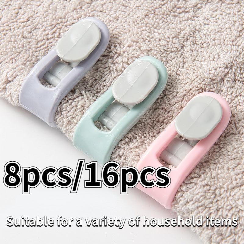16pcs Pinless Quilt Holder Bed Sheet Cover Anti-run Anti-slip Upgrade Clip
