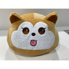 Cartoon Cat Doll Throw Pillow Plush Toy for Office Home Sofa Cushion