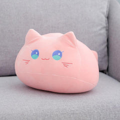 Cartoon Cat Doll Throw Pillow Plush Toy for Office Home Sofa Cushion