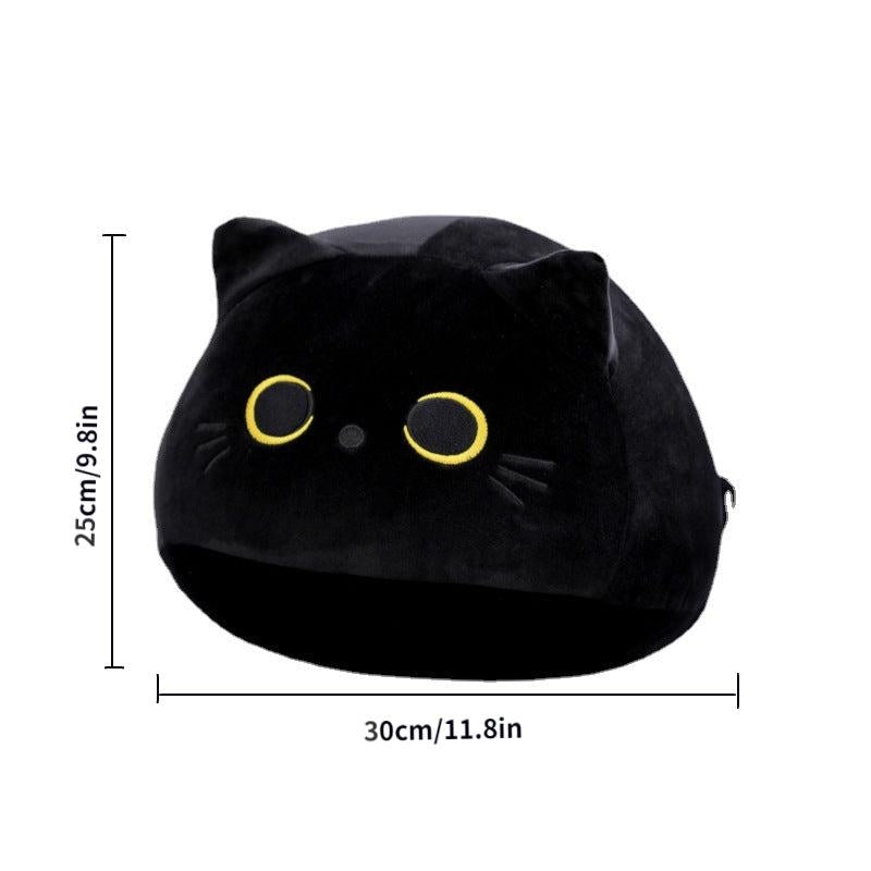 Cartoon Cat Doll Throw Pillow Plush Toy for Office Home Sofa Cushion
