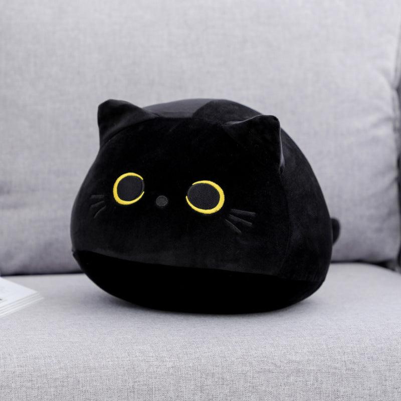 Cartoon Cat Doll Throw Pillow Plush Toy for Office Home Sofa Cushion