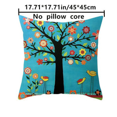 Children's Art Painting Printed Throw Pillowcase