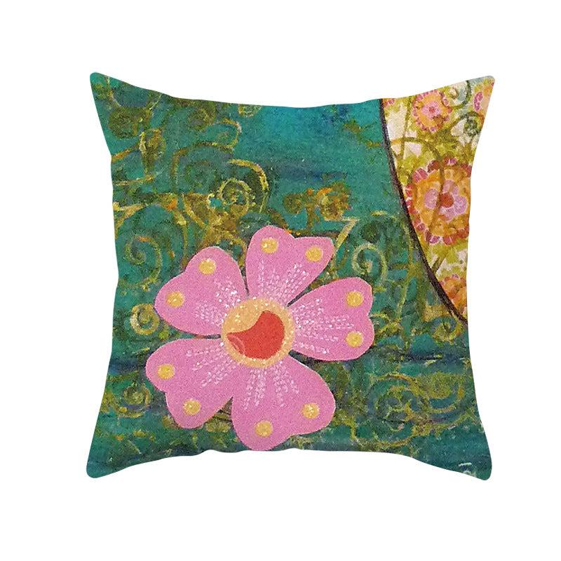 Children's Art Painting Printed Throw Pillowcase