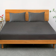 3pcs Waterproof Mattress Protector Thickened Mattress Cover Pillowcases