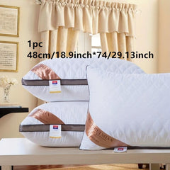 Thickened Feather Velvet Pillow with Cotton Filling