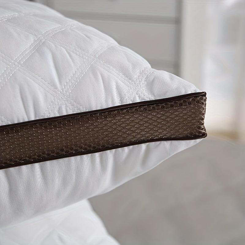 Thickened Feather Velvet Pillow with Cotton Filling