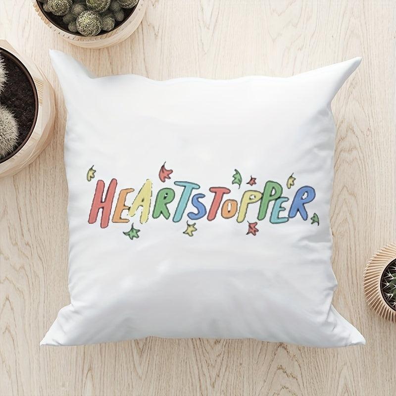 Heartstopper Pattern Zipper Throw Pillow Covers
