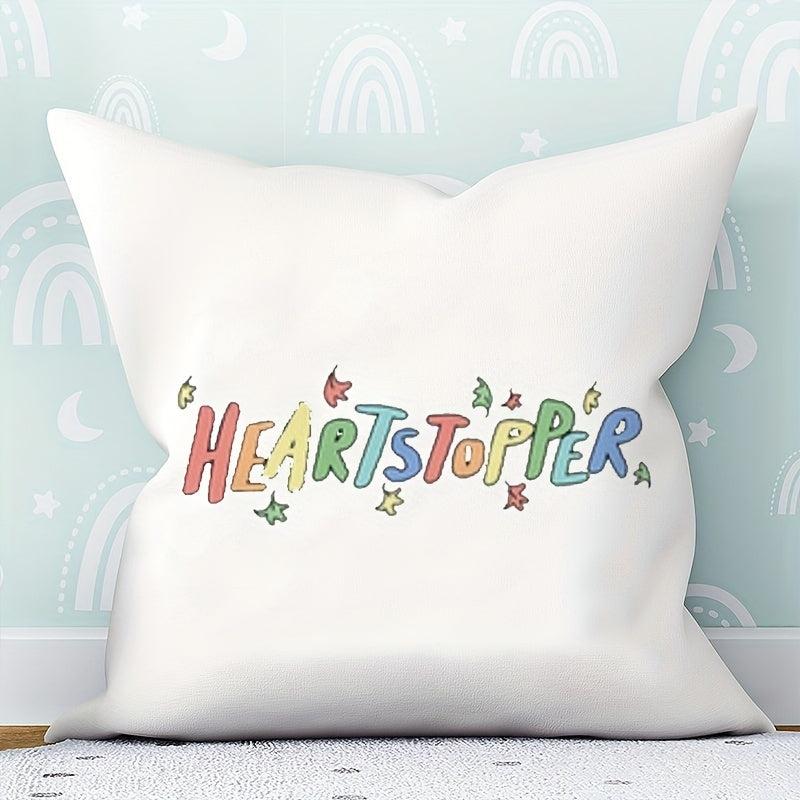 Heartstopper Pattern Zipper Throw Pillow Covers