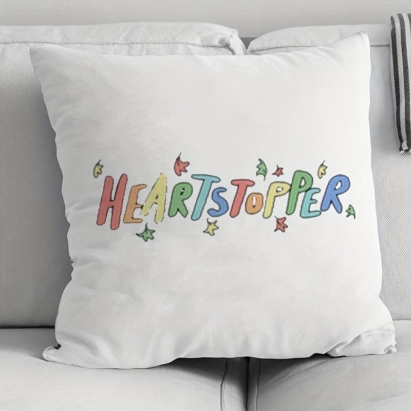 Heartstopper Pattern Zipper Throw Pillow Covers