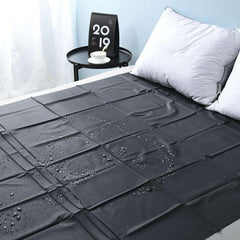 Waterproof Bed Sheet PVC Mattress Cover Hypoallergenic Solid Bedroom Guest