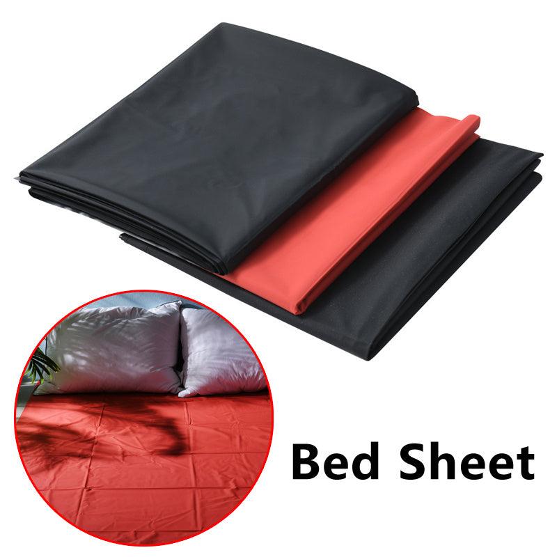 Waterproof Bed Sheet PVC Mattress Cover Hypoallergenic Solid Bedroom Guest
