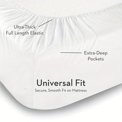 Waterproof Mattress Protector Soft Comfortable Breathable Microfiber Cover