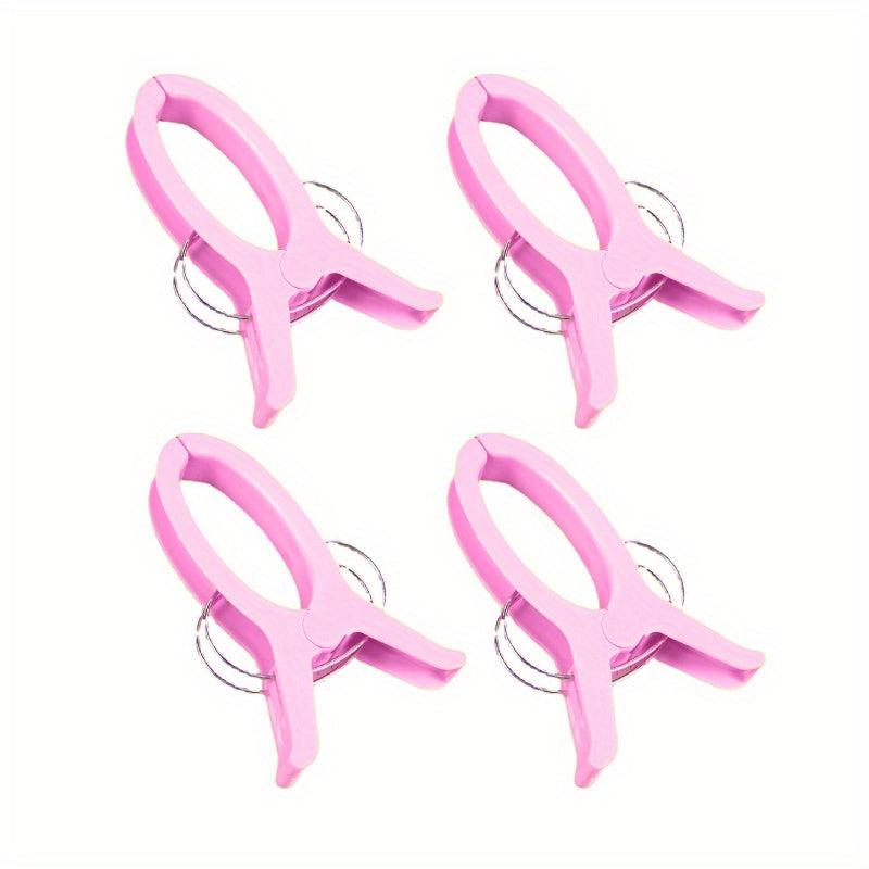 4pcs Quilt Clip Clothespin Balcony Windproof Clip Rabbit Ear Dry