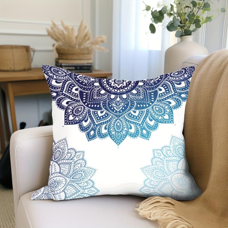Bohemia Pillow Flannel Pillowcase for Home Sofjsonas Office Chairs