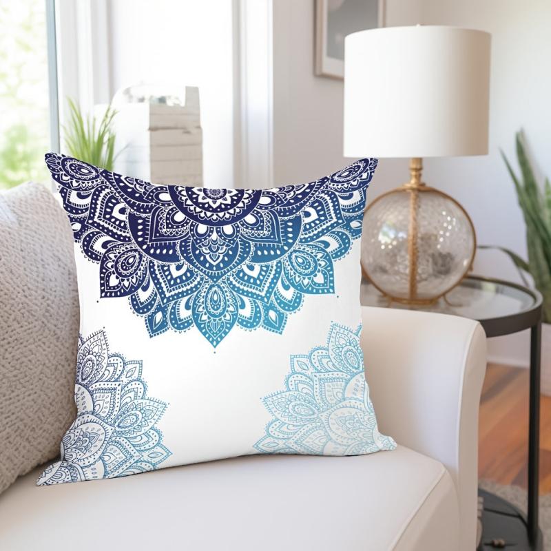 Bohemia Pillow Flannel Pillowcase for Home Sofjsonas Office Chairs