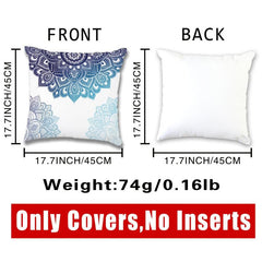 Bohemia Pillow Flannel Pillowcase for Home Sofjsonas Office Chairs